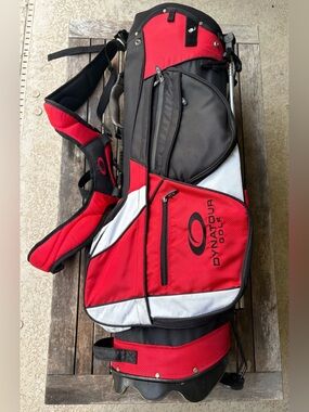 Red and Black Dynamite Tour Stand Up Golf Bag